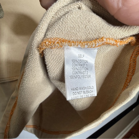 Easel Long Sleeved Knit Pullover L Mineral Wash Sweatshirt Top Boho Festival - Picture 5 of 14